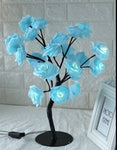 LED Tree Lamp Rose Small Tree Lamp Modeling Lamp Table Lamp