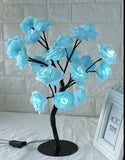 LED Tree Lamp Rose Small Tree Lamp Modeling Lamp Table Lamp