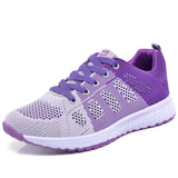 New Style Sports Shoes Women Flying Woven Mesh Women's Shoes Sports Shoes