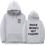 Letter printed Hoodie men's and women's fleece hoodies