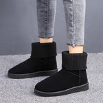 Woolen snow boots