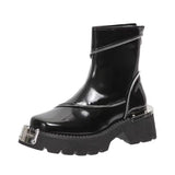 Women's Retro Mechanical Style Ankle Boots