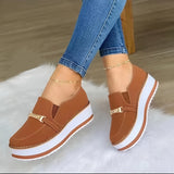 Fashion Platform Casual Muffin Bottom Shoes Women