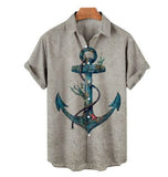 Printed Men's Shirt Casual Clothing