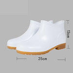 Labor Protection High And Low Drum Water Shoes Are Anti-skid And Wear-resistant