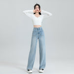 Ultra-thin Series Tencel Lyocell Wide-leg Pants