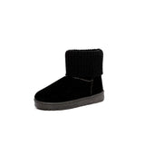 Woolen snow boots