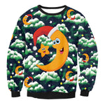 UGLY CHRISTMAS SWEATER Vacation Santa Elf Funny Womens Men Sweaters Tops Autumn Winter Clothing