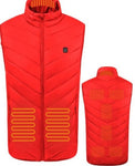 Heated Vest Smart Electric Heating Jacket Men Women Waistcoat Winter