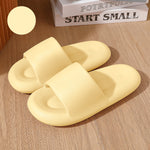 Slip-on Slippers Women's Summer Eva Slippers Indoor Bathroom Couple Household Men's Non-slip Slippers