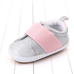 Baby sneakers with rubber soles for baby toddlers