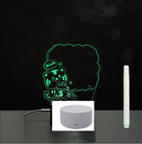 3D Acrylic Board Handwriting Message Board LED Light