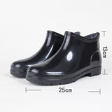 Labor Protection High And Low Drum Water Shoes Are Anti-skid And Wear-resistant