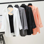 Women's Chiffon Suit Jacket Loose Sunscreen Clothes