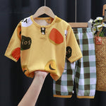 Summer Clothes Cotton Silk Air-conditioning Clothes Baby Clothes