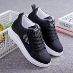 All-match Thick-soled And Velvet Sneakers Thickened Warm Daddy Shoes