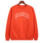 Letter Print Crew Neck Pullover Sweatshirt