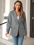 Amazon Cross-border Foreign Trade Women's New Suit Jacket Temperament Commute Slim Jacket