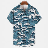 Printed Men's Shirt Casual Clothing