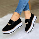 Fashion Platform Casual Muffin Bottom Shoes Women