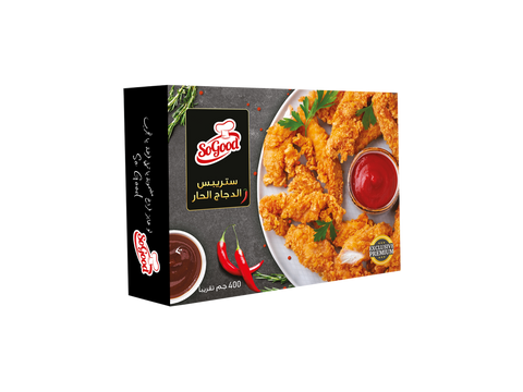 Chicken strips Original & Spicy 400gm