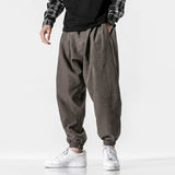 Men's Black Pants Hip Hop Streetwear Fashion Jogger Harem Trousers Man Casual Sweatpants Male Pants Big Size 5XL