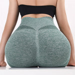 Lady Yoga Shorts High Waist Workout Fitness Lift Butt Fitness Yoga Gym Running Pants Casual Sportswear