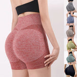 Lady Yoga Shorts High Waist Workout Fitness Lift Butt Fitness Yoga Gym Running Pants Casual Sportswear