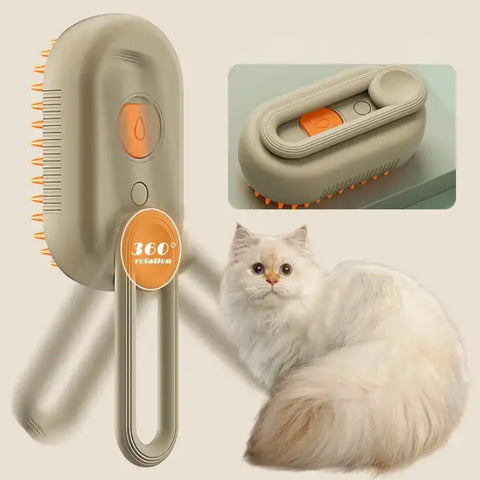 1/3/5PCS Pet Massage Comb Pet Steam Electric Spray Hair Removal Comb Pet Grooming Anti-Flying Hair Spray Brush for Dogs and Cats