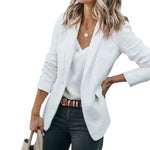 Amazon Cross-border Foreign Trade Women's New Suit Jacket Temperament Commute Slim Jacket