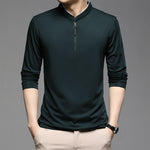 Half High Collar Cotton Men Autumn Clothes