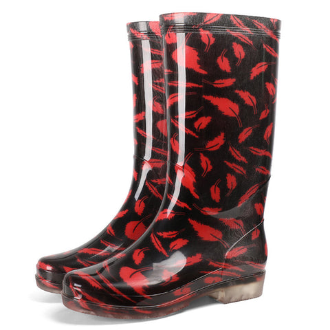 Fashion Waterproof Rain Boots Non-slip And Wear-resistant