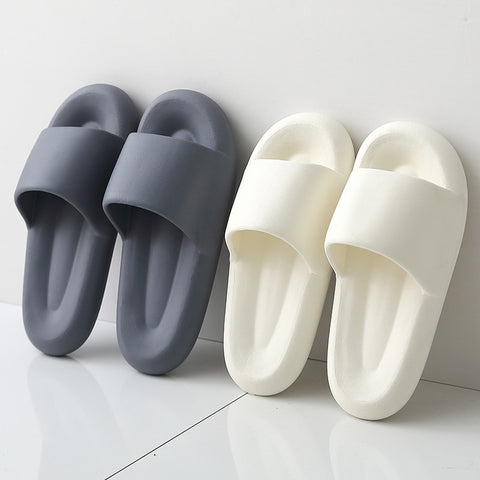 Slip-on Slippers Women's Summer Eva Slippers Indoor Bathroom Couple Household Men's Non-slip Slippers