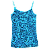 Leopard Print Sexy Hot Girl All-match Fashion Street Style Elegance Sleeveless Slim Strap Top