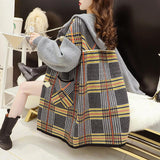Mid-length Loose And Lazy Style Extra Thick Sweater Cardigan For Women