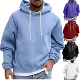 Men's Hoodie Solid Color Casual