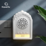 Portable bluetooth speaker mini wall decoration LED night light player