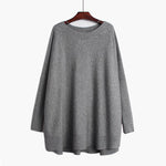 Oversized Knitting Sweater Loose Fit  Turtleneck Long Sleeve Women Pullovers New Fashion Tide Spring Autumn  19A-a43