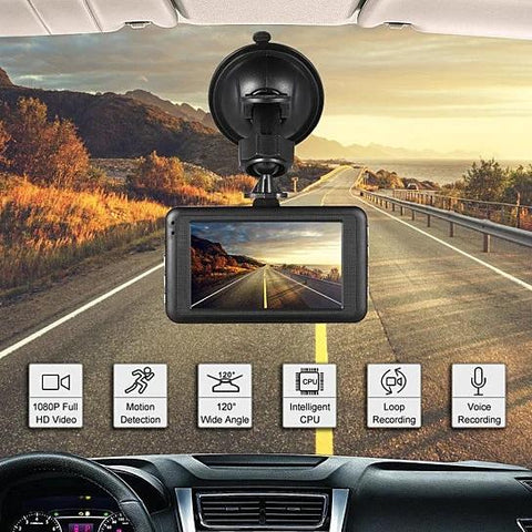 Black Box Dash Cam 1080P G-Sensor Looping Car Camera - shop.livefree.co.uk