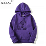 Game of Thrones Wolf hoodies Poleron Hombre Fashion Streetwear Cotton Sweatshirt Pullover Men women Hoodie Sweat mens Hoodies