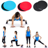 2PCS Gliding Discs Slider Fitness Disc Exercise - shop.livefree.co.uk
