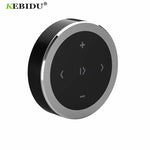 Kebidu Wireless Bluetooth Media Steering Wheel Remote Control mp3 Music Play for Android IOS Smartphone Control Car Kit Styling