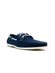 Lace Boat Shoes Navy - shop.livefree.co.uk