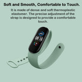 Strap for Xiaomi Mi Band 7 6 5 4 3 Sport Bracelet Watch Silicone Wrist Strap For Xiaomi Mi Band 7 3 4 5 bracelet Mi Band 7 Strap