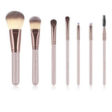 Luxury Champagne Makeup Brushes Set For Foundation - shop.livefree.co.uk