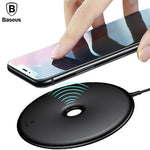 Baseus 15W Quick Wireless Charger For iPhone X 8 Wireless Charging Charger For Samsung Note8 S8 S9 S9+ S7 Fast Wireless Charger