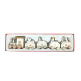 Christmas Decorations Christmas Wooden Small Train Decorations Santa Claus Children's Gifts