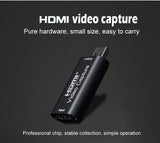 USB 2.0 HD Video Capture Card Video Capture Usb To Hdmi Game Live Capture Device