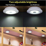 3W Super Bright Cob Under Cabinet Light LED Wireless Remote Control Dimmable Wardrobe Night Lamp Home Bedroom Closet Kitchen