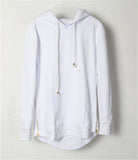 Oversized Men Hoodies Sweatshirts Cotton Casual Street Wear Clothes Long Sleeve Retro Zipper Pullover Sweatshirt